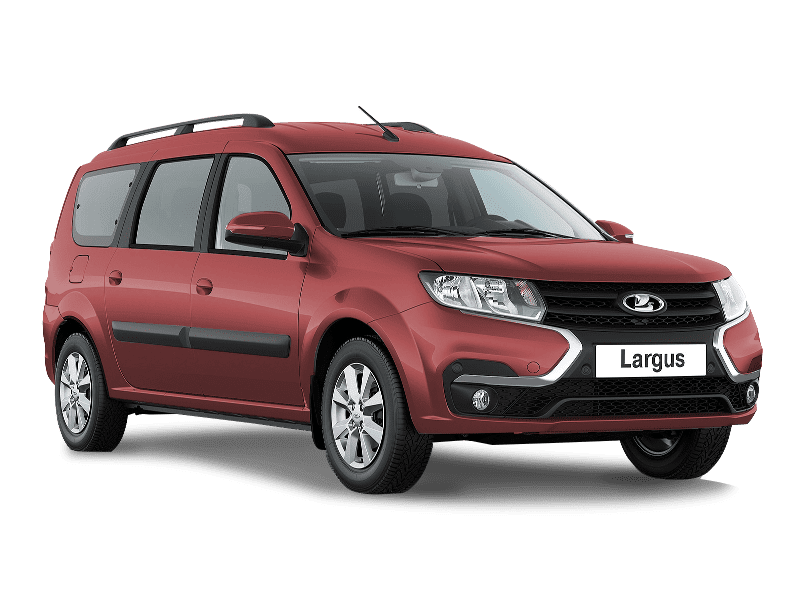 Купить Lada Largus в Уфе - Красный «Красный сплав» (136) - металлик